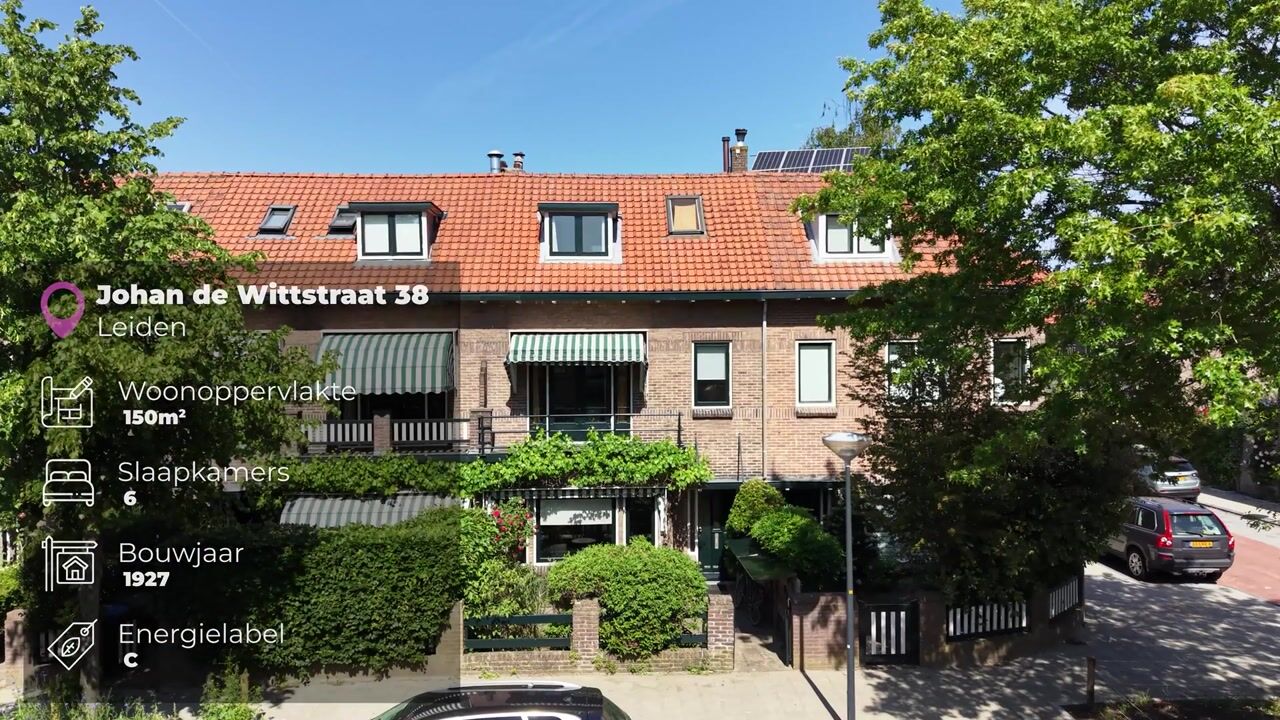 Video van Johan de Wittstraat 38