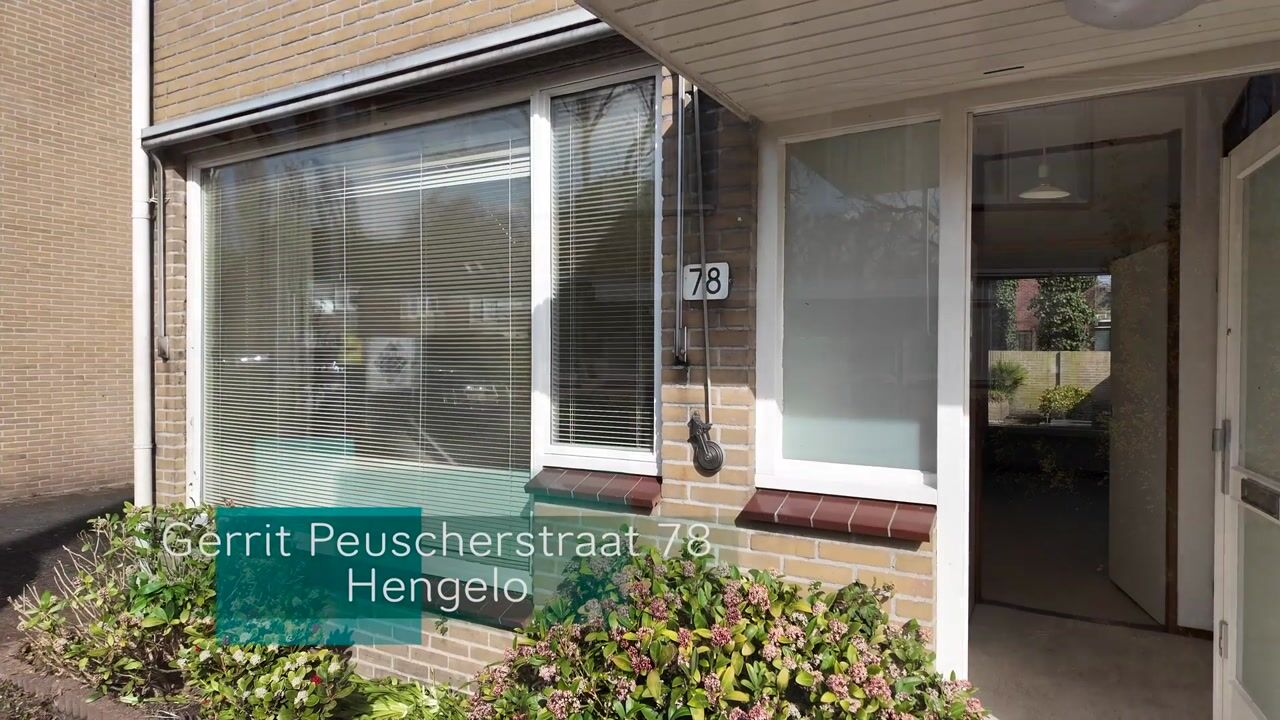 Video van Gerrit Peuscherstraat 78