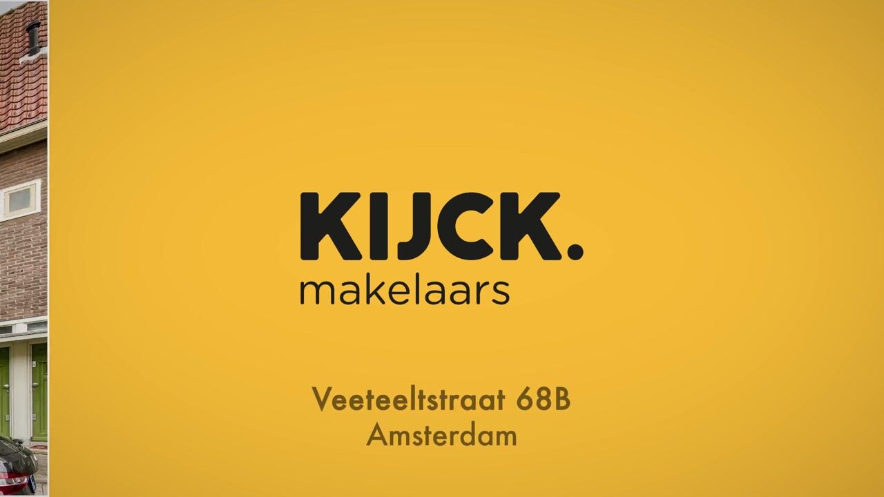 Video van Veeteeltstraat 68-B