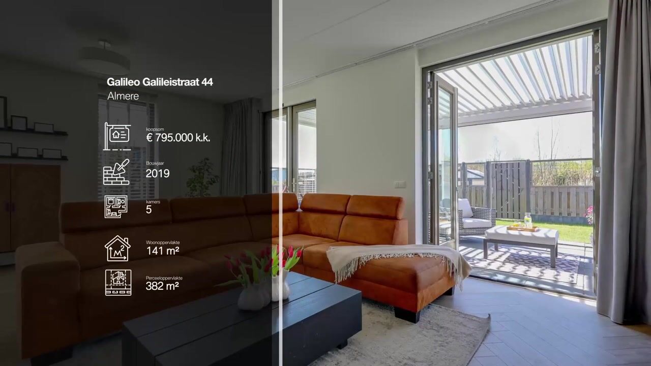 Video van Galileo Galileistraat 44