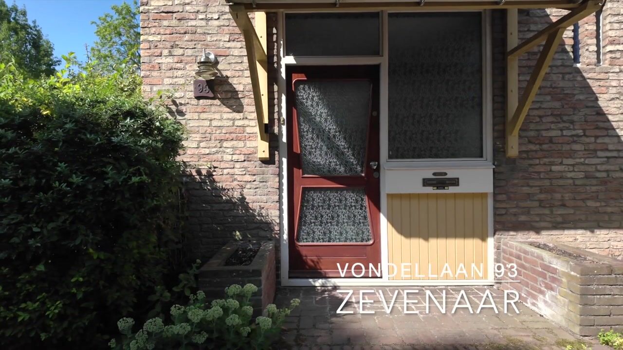 Video van Vondellaan 93