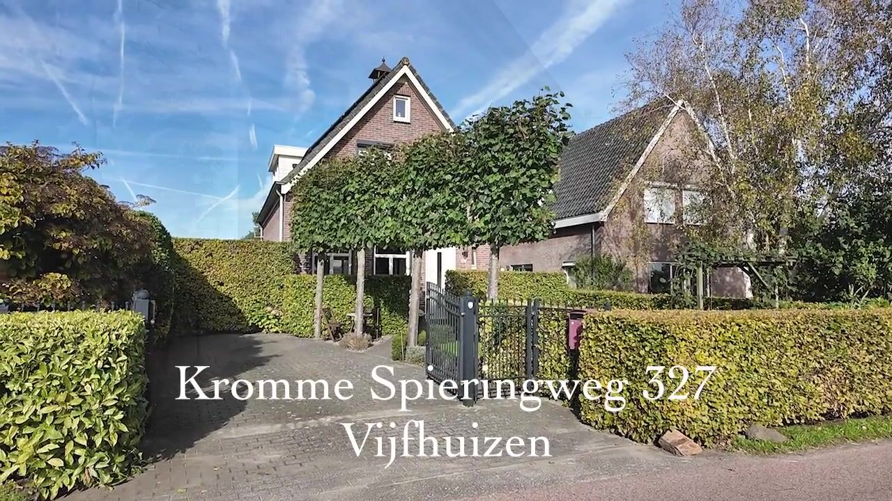 Video van Kromme Spieringweg 327