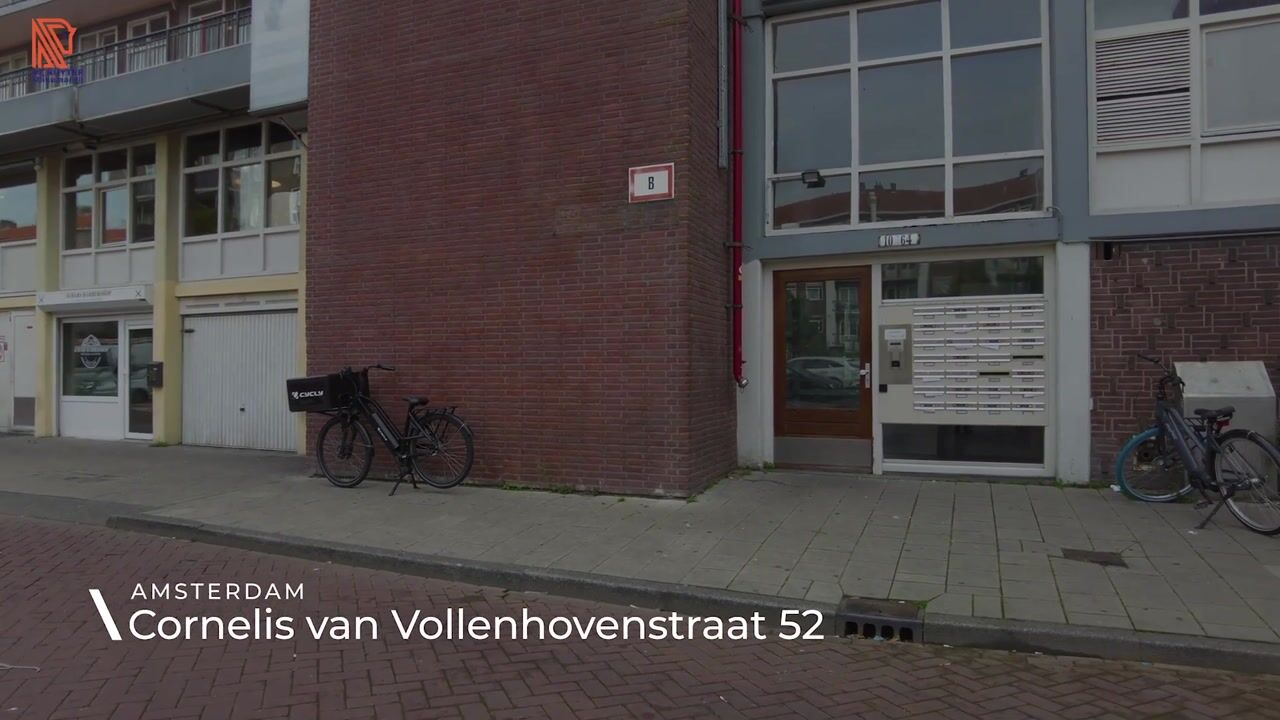 Video van Cornelis van Vollenhovenstraat 52