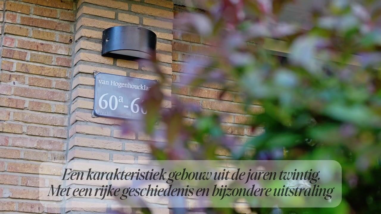 Video of Van Hogenhoucklaan 60-D