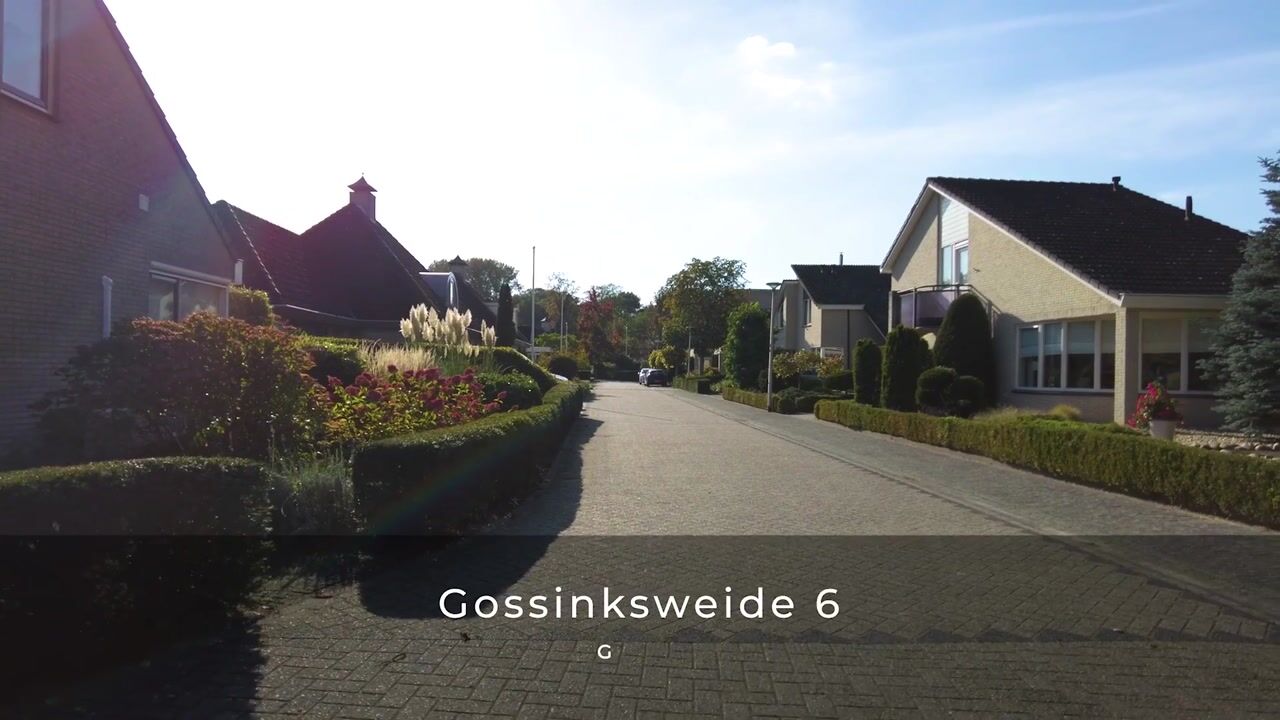 Video van Gossinksweide 6