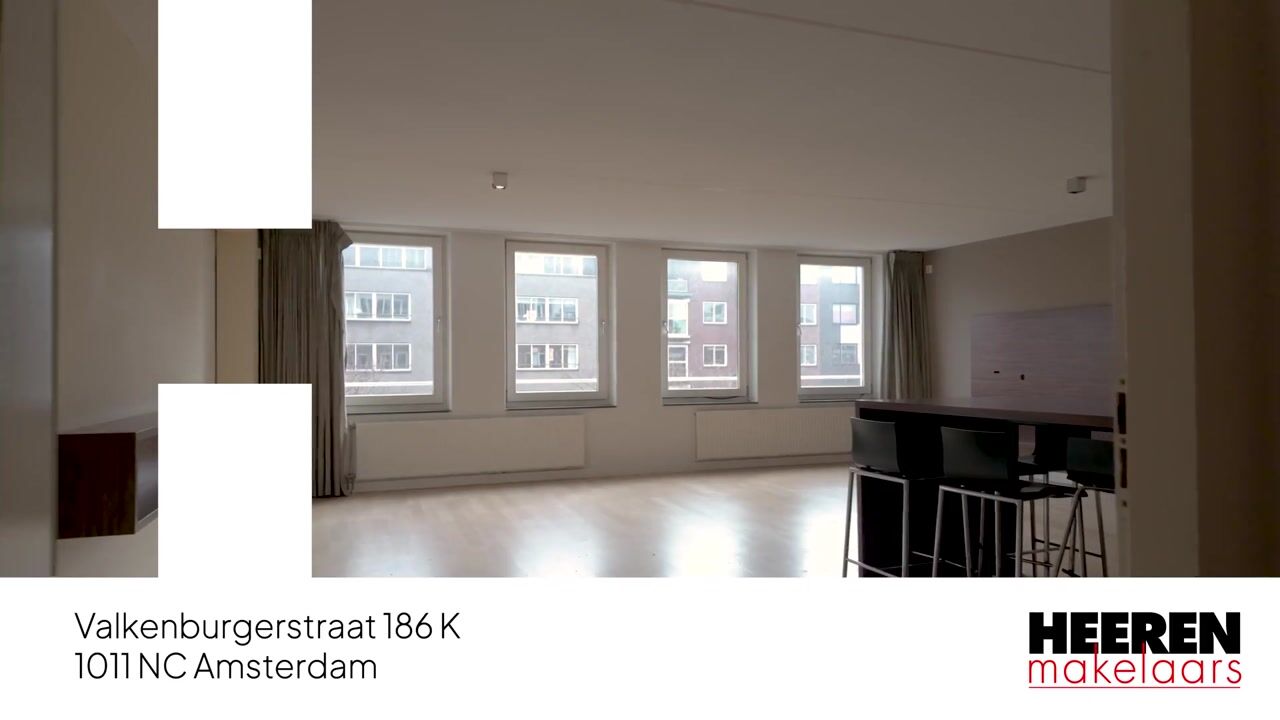 Video van Valkenburgerstraat 186-K