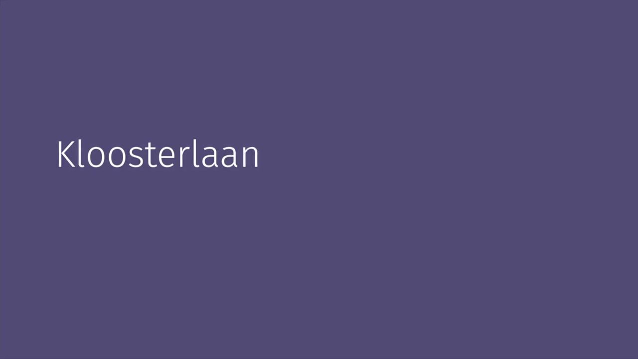 Video van Kloosterlaan 206