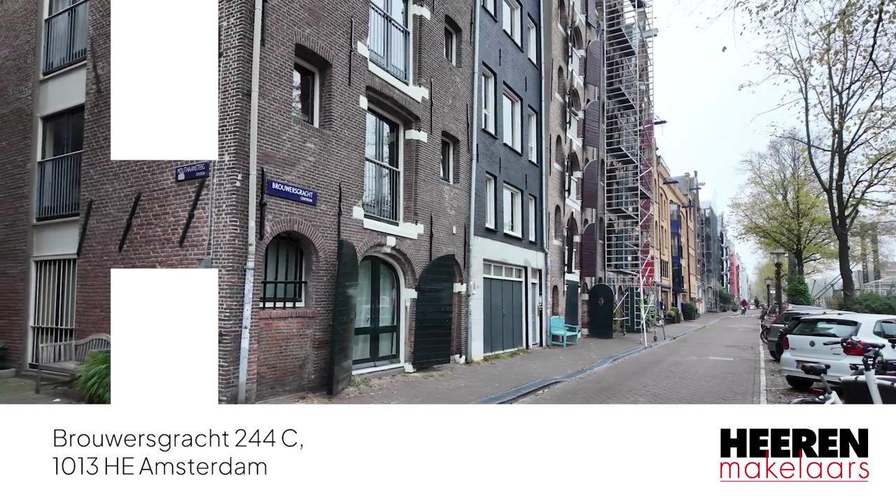 View video of Brouwersgracht 244-C