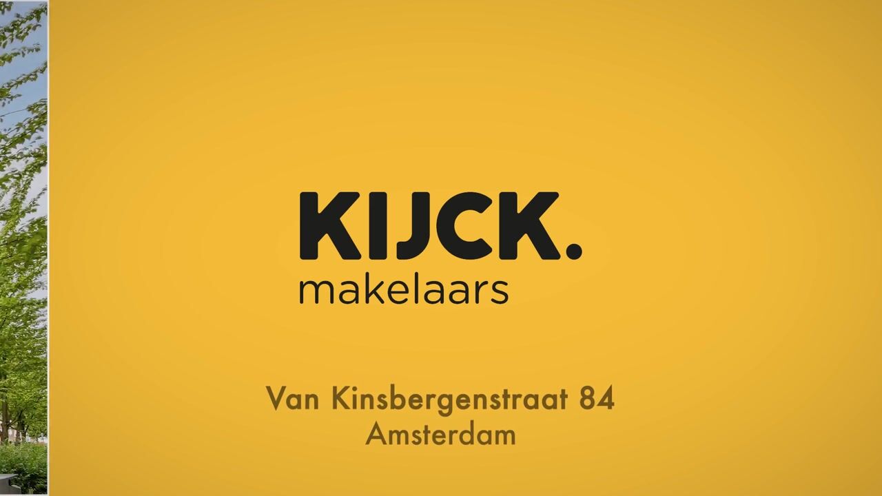 Video van Van Kinsbergenstraat 84