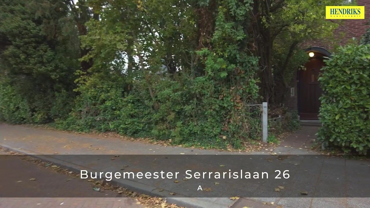 Video van Burgemeester Serrarislaan 26