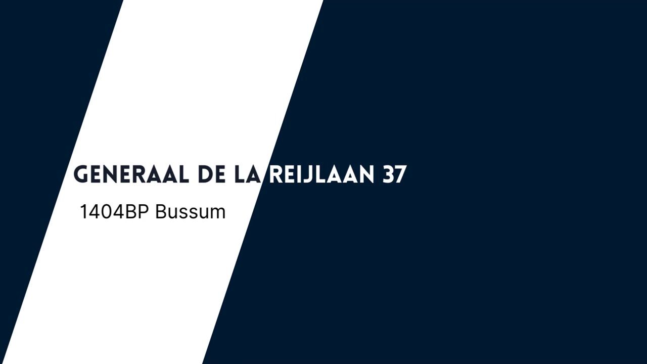 Video van Generaal de la Reijlaan 37