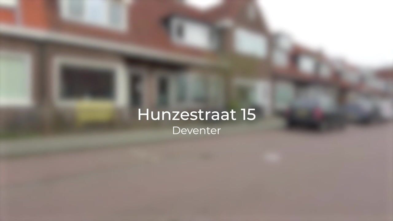 Video of Hunzestraat 15