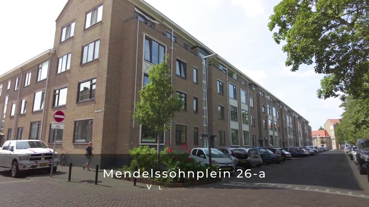 Video van Mendelssohnplein 26-A