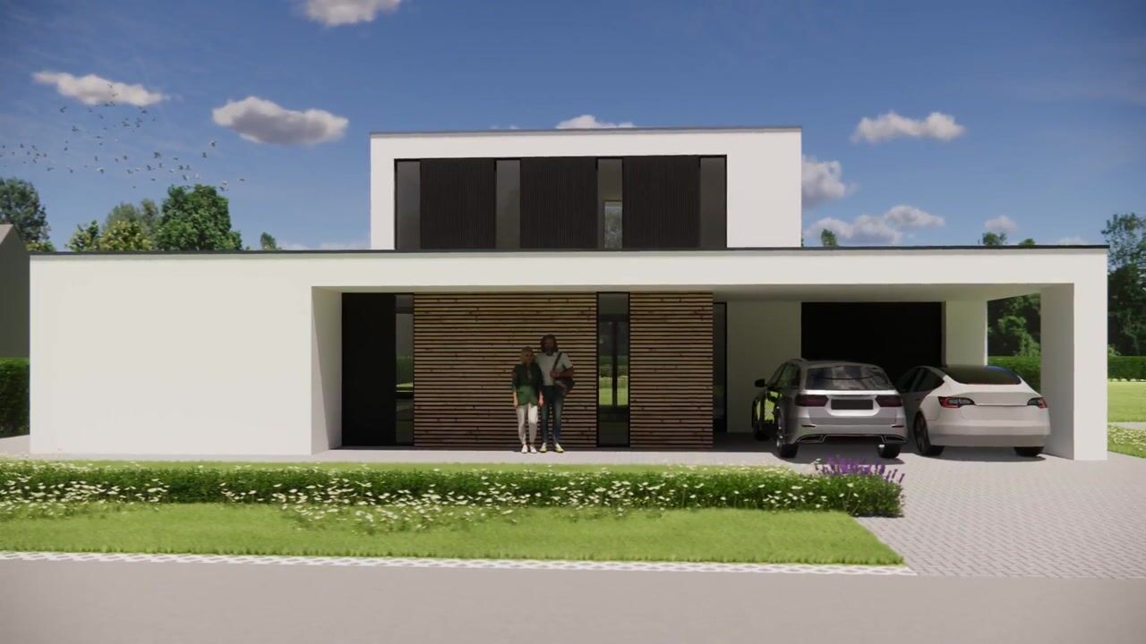 Video van Vrijstaand Modern Kubistisch (Bouwnr. Kavel 3)