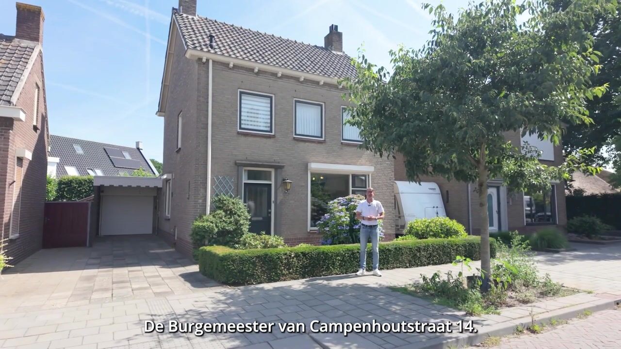 Video van Burgemeester van Campenhoutstraat 14