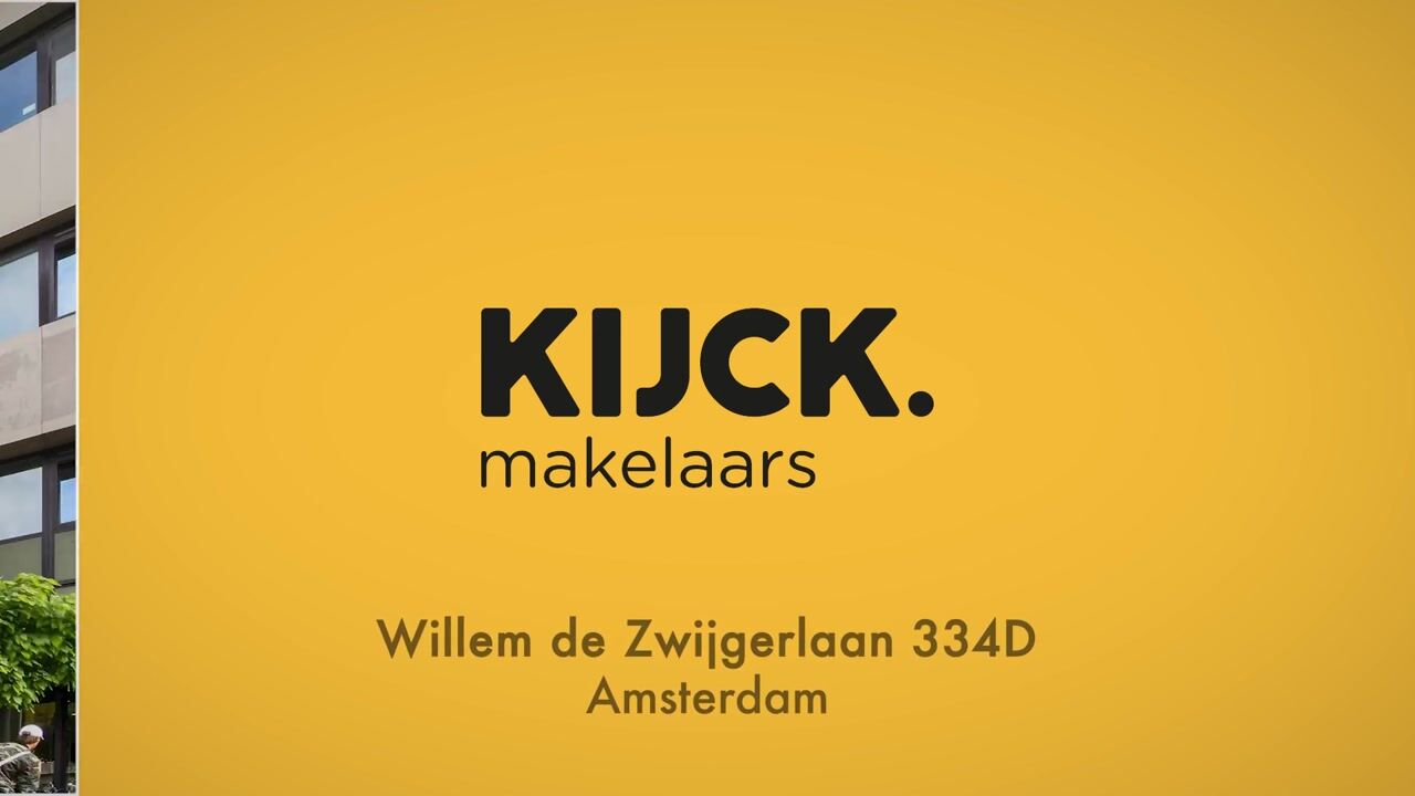 Video van Willem de Zwijgerlaan 334-D12