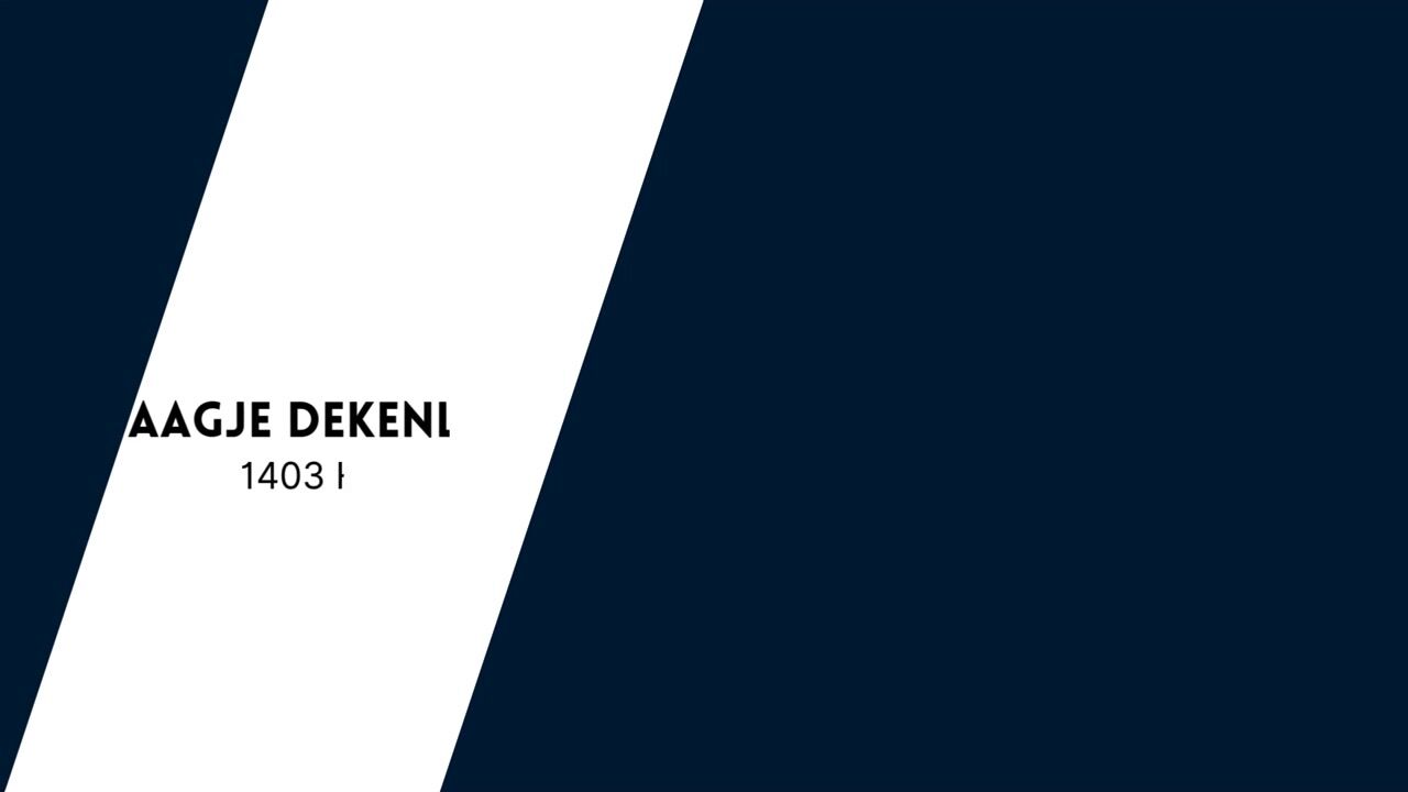 Video van Aagje Dekenlaan 31