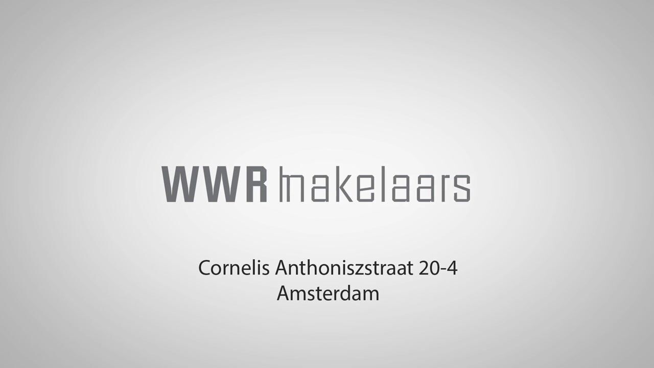 Video van Cornelis Anthoniszstraat 20-4