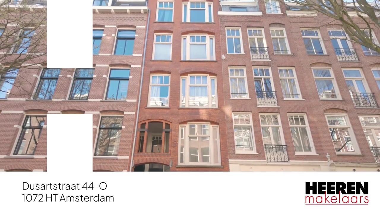 Video van Dusartstraat 44-O
