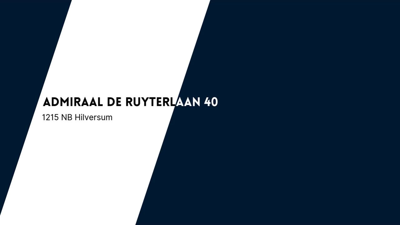 Video of Admiraal de Ruyterlaan 40