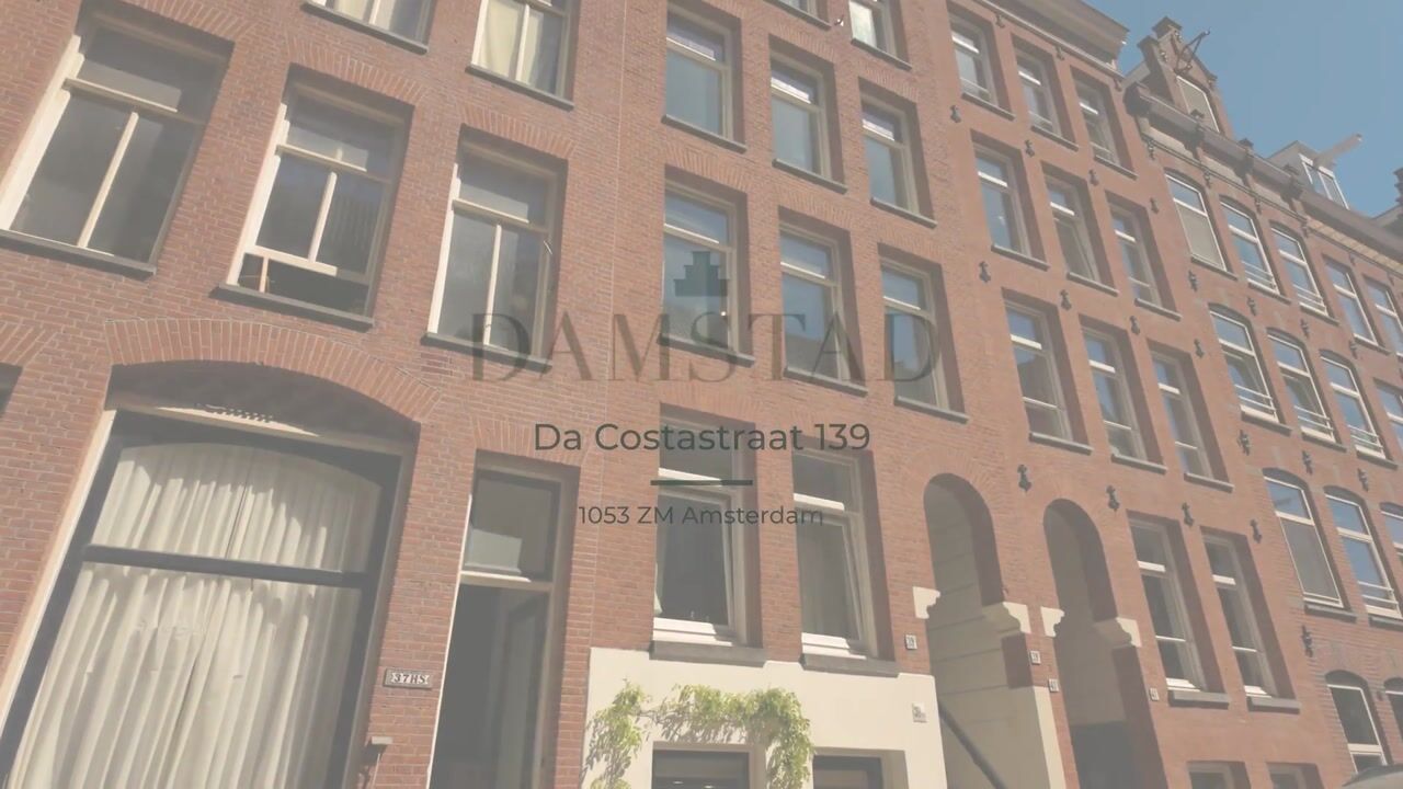 Video van Da Costastraat 39-O