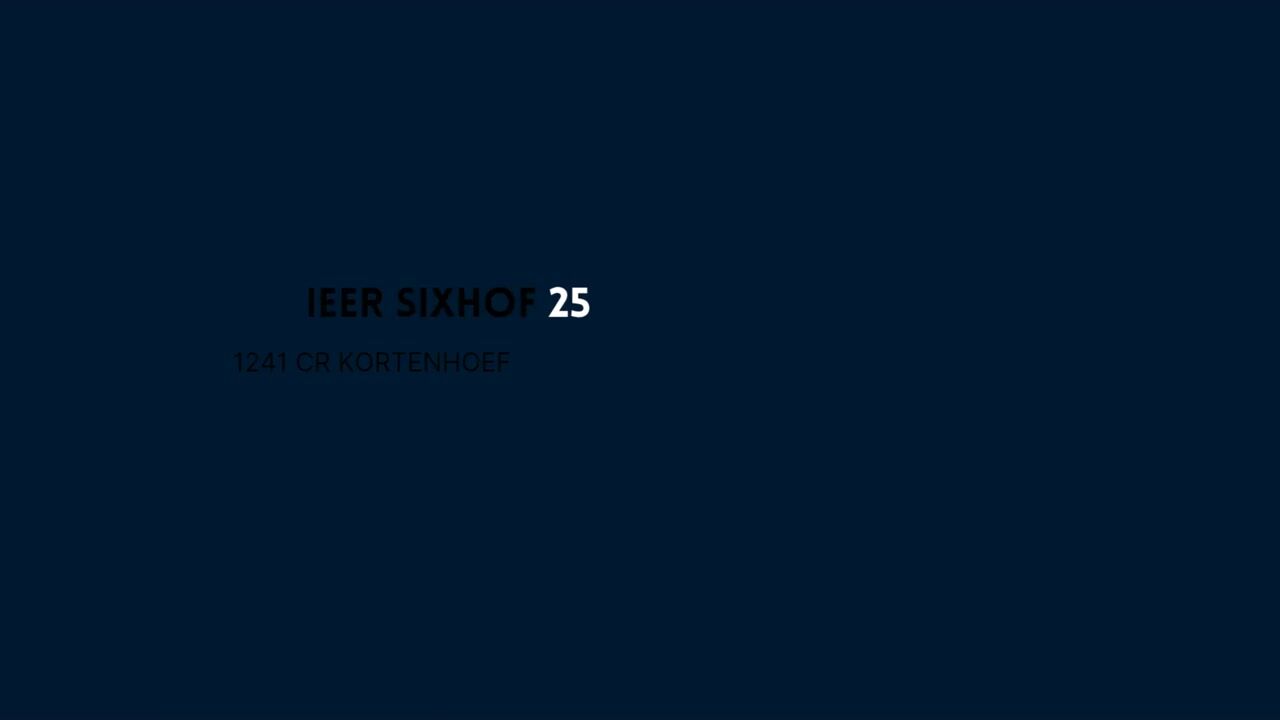 Video van Jonkheer Sixhof 25