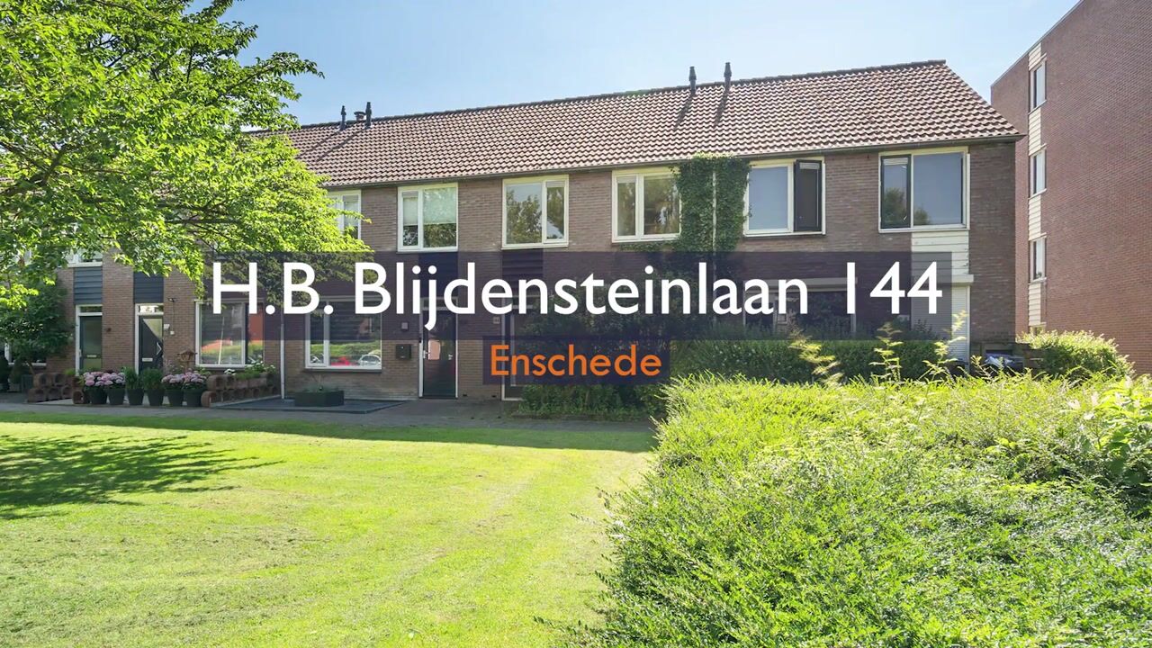 Video van H.B. Blijdensteinlaan 144