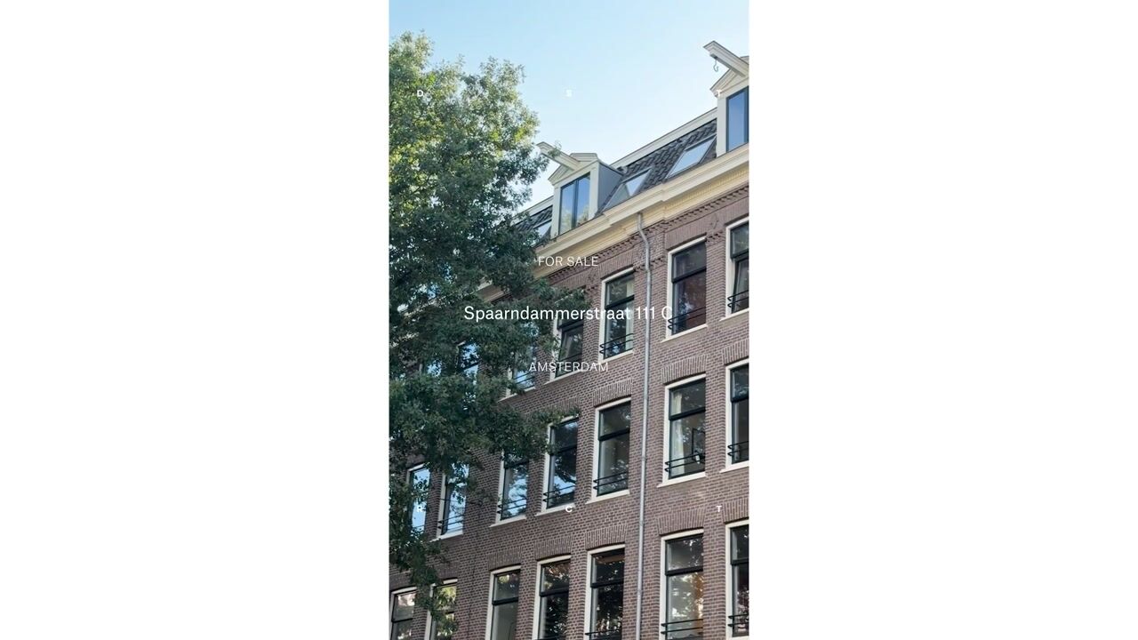 Video van Spaarndammerstraat 111-C