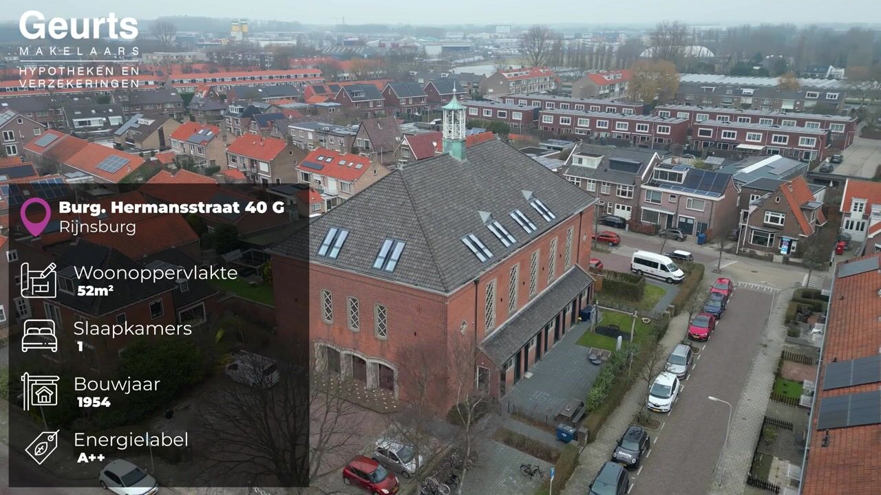 Video van Burgemeester Hermansstraat 40-G