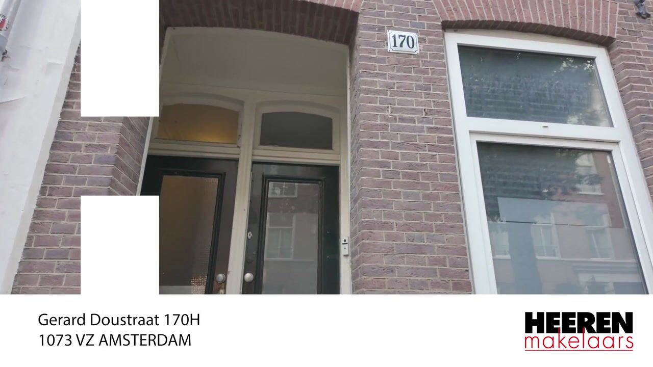 Video van Gerard Doustraat 170-H