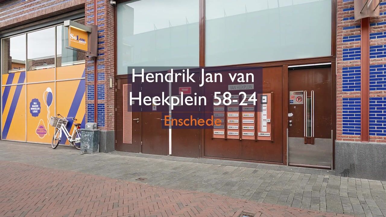 Video van H.J. van Heekplein 58-24