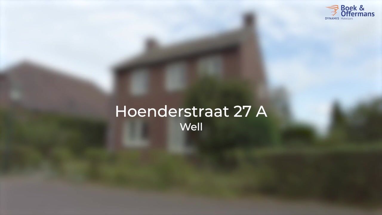 View video of Hoenderstraat 27-A