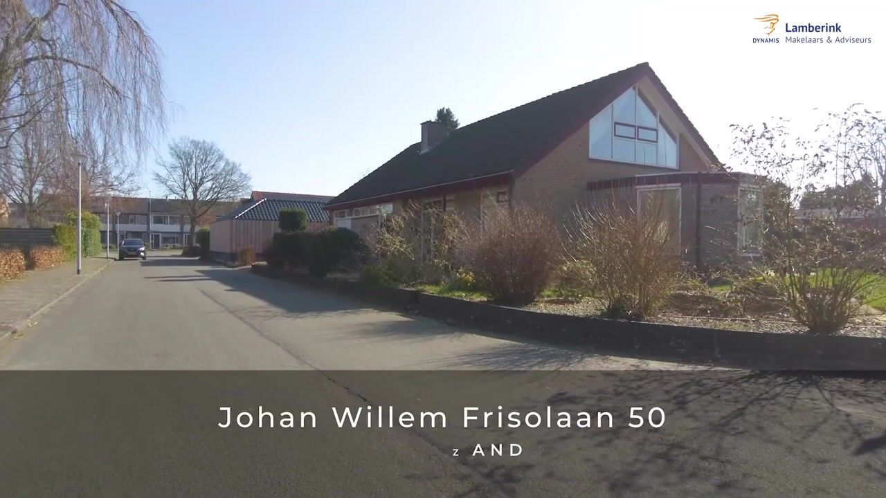 Video of Johan Willem Frisolaan 50
