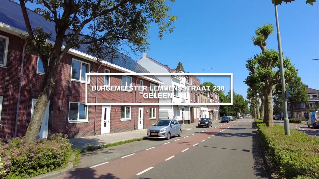 Video van Burg. Lemmensstraat 238