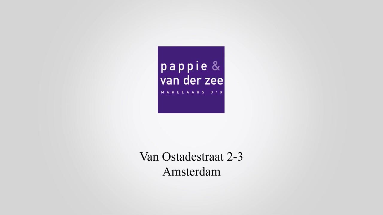 Video van Van Ostadestraat 2-3
