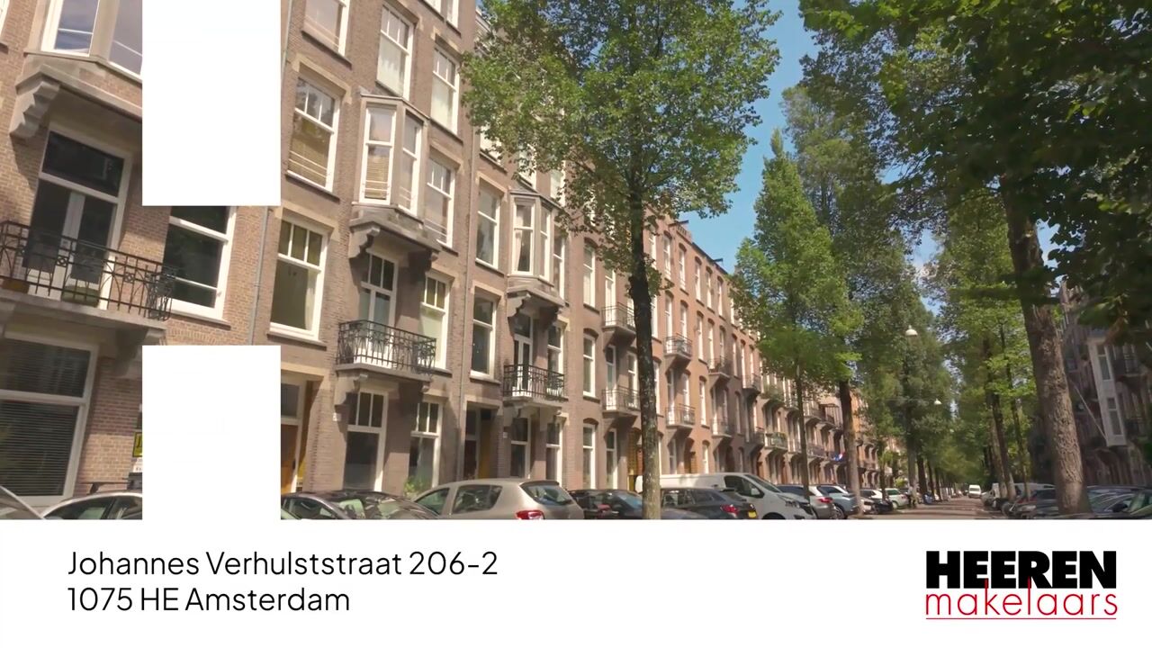 Video van Johannes Verhulststraat 206-2