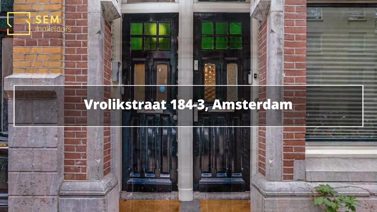 View video of Vrolikstraat 184-3