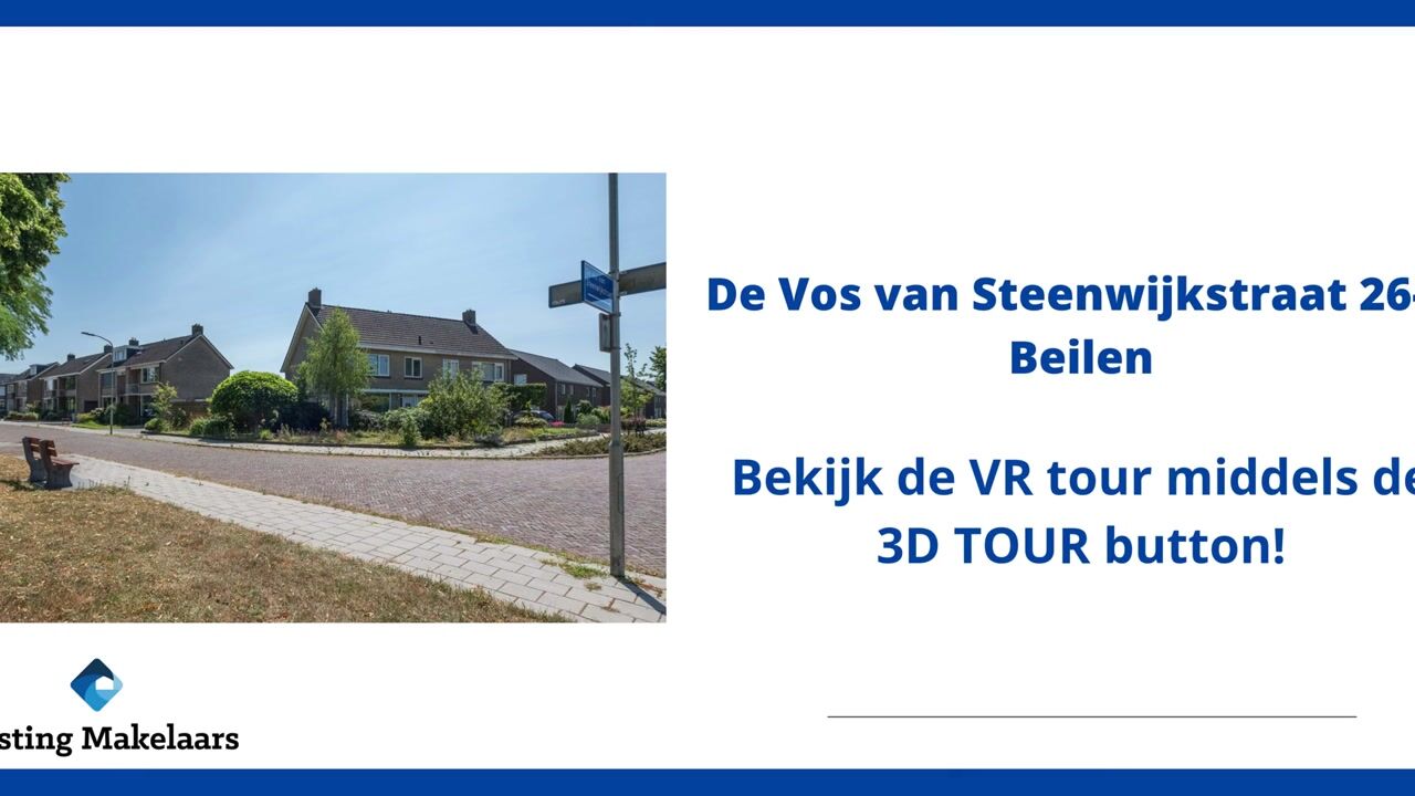 Video van De Vos van Steenwijkstraat 26-B