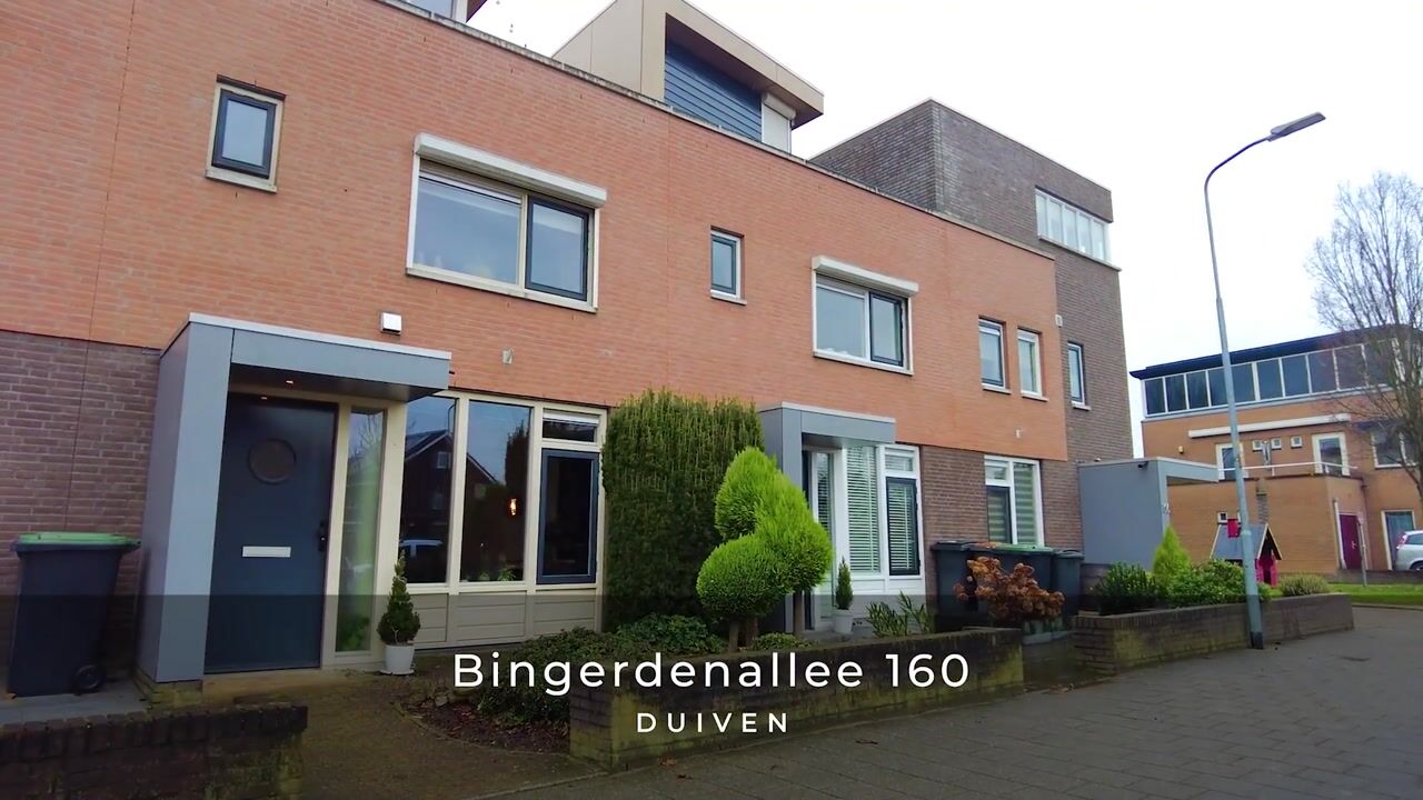 View video of Bingerdenallee 160