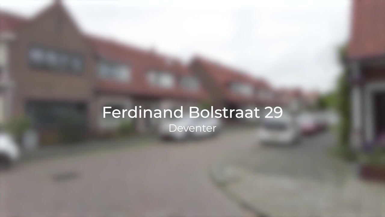 Video van Ferdinand Bolstraat 29