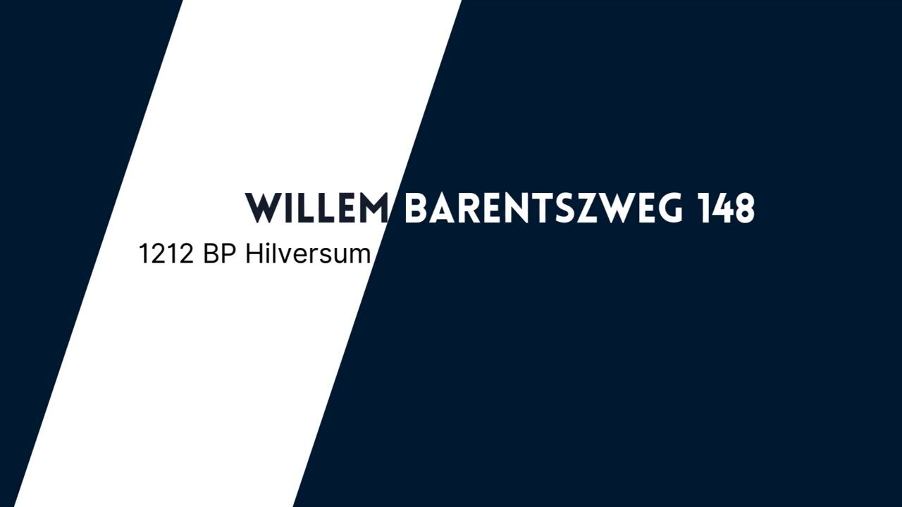 Video van Willem Barentszweg 148