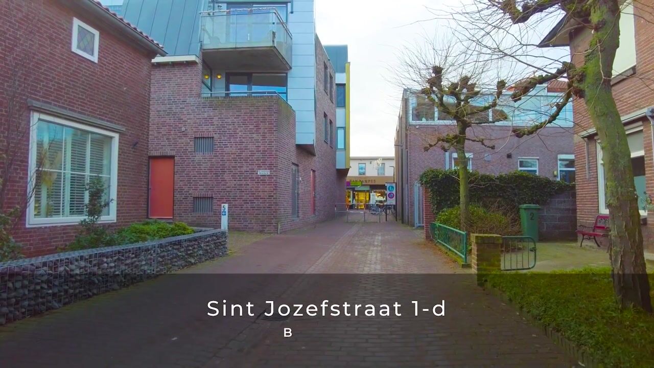 Video van Sint Jozefstraat 1-D