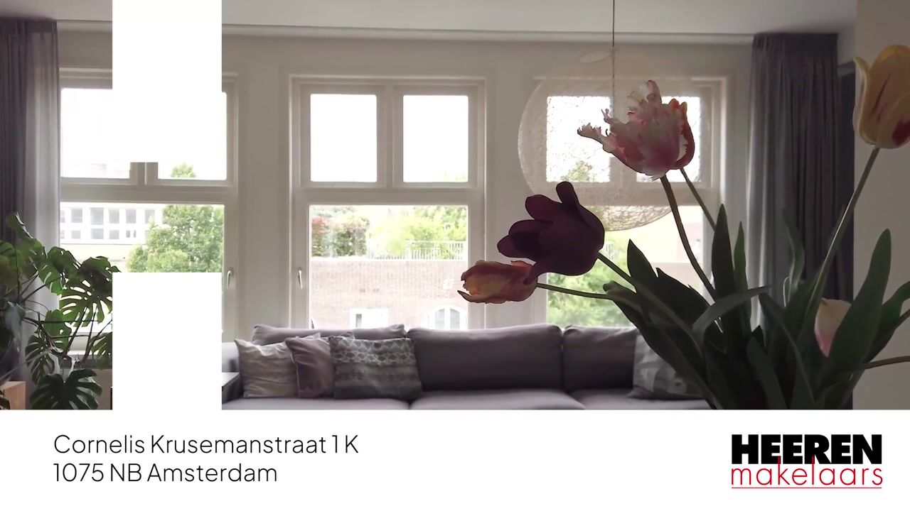 View video of Cornelis Krusemanstraat 1-K