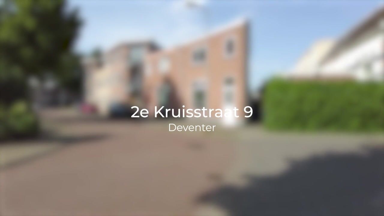 Video of 2e Kruisstraat 9
