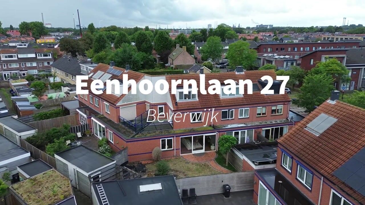 Video van Eenhoornlaan 27