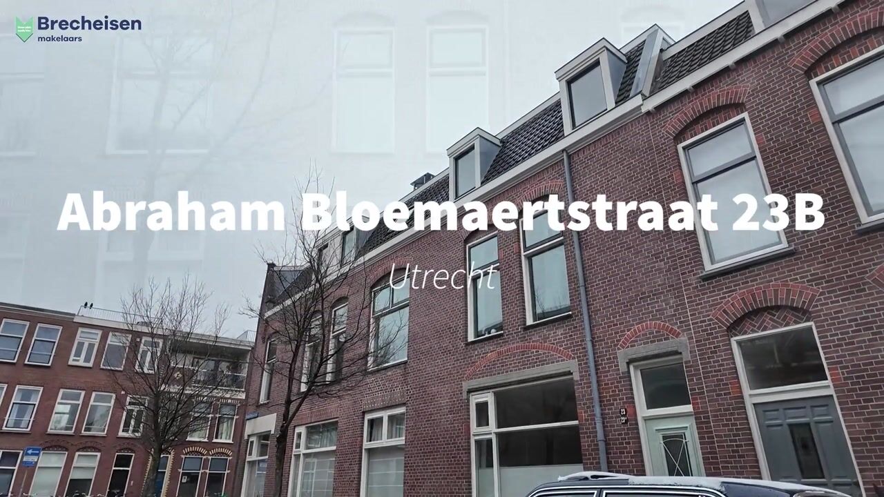 Video van Abraham Bloemaertstraat 23-B
