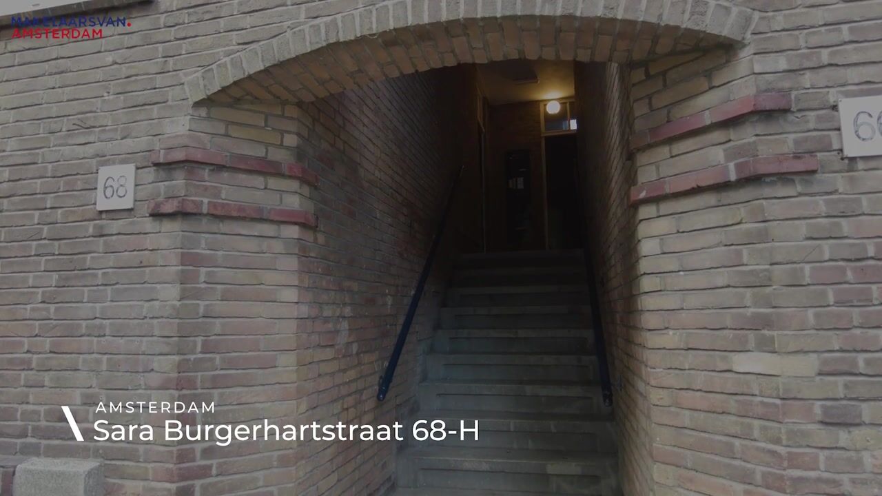 Video van Sara Burgerhartstraat 68-H