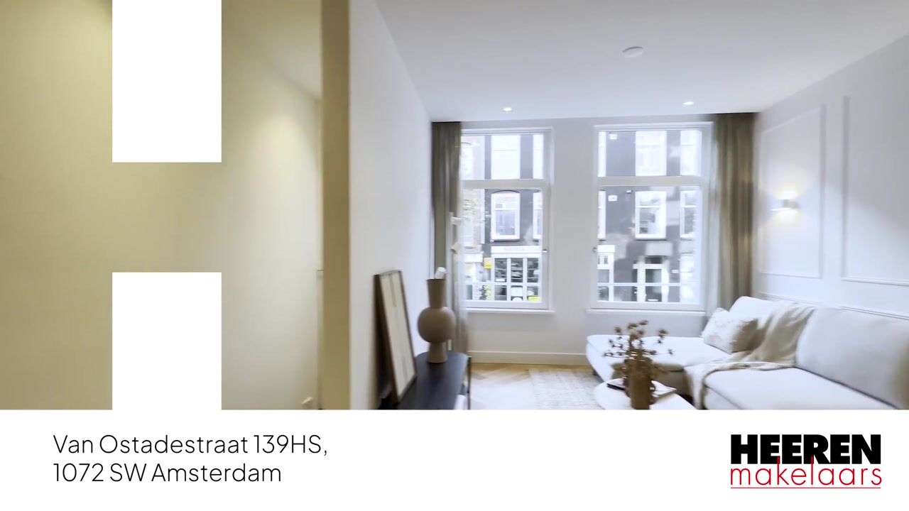 View video of Van Ostadestraat 139-H