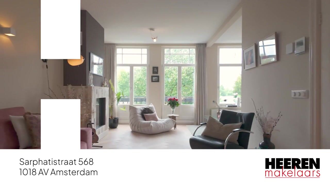 Video van Sarphatistraat 568