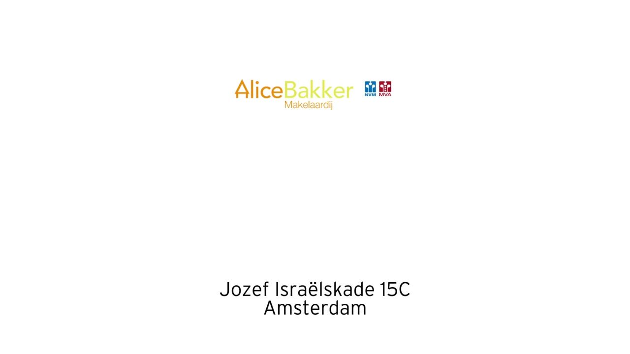 Video of Jozef Israëlskade 15-C